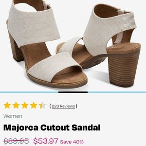 Tom’s Majorca Cutout Sandal